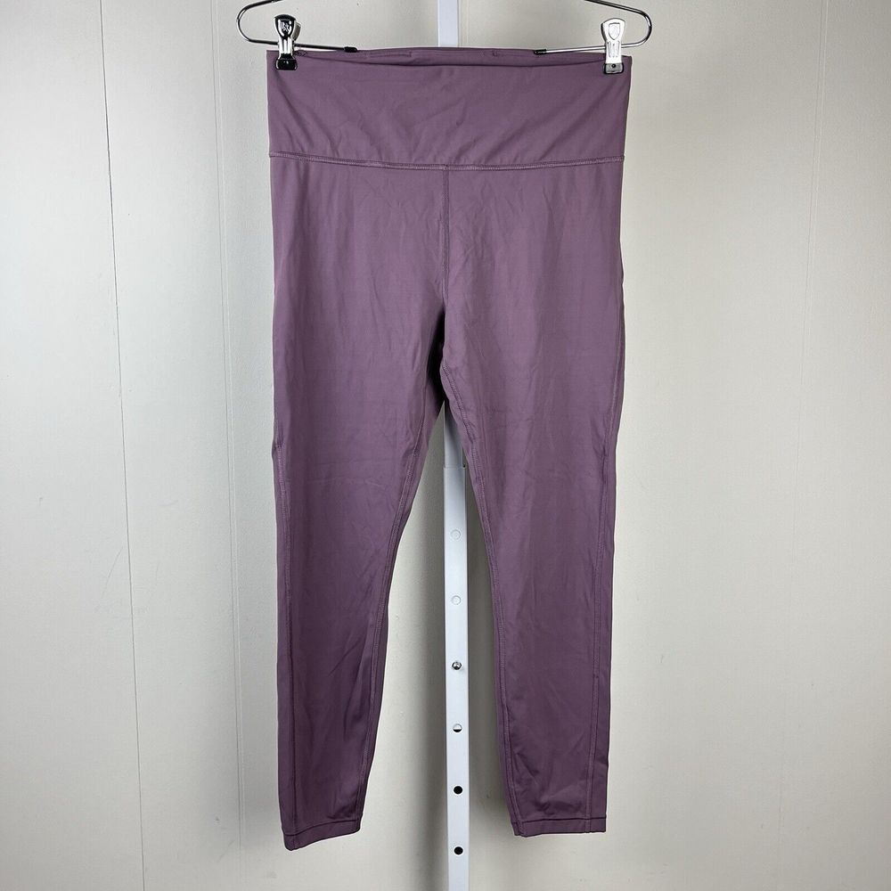 Athleta Ultimate Stash Pocket 7/8 Tight Leggings Womens Medium Purple